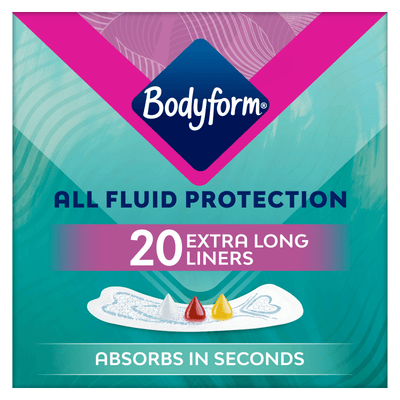 Bodyform Dailies All Fluid XL Panty Liners  20 Pack