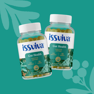 Issviva Gut Health Food Supplement Twin Pack