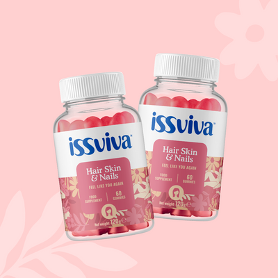 Issviva Hair Skin & Nails Food Supplement Twin Pack