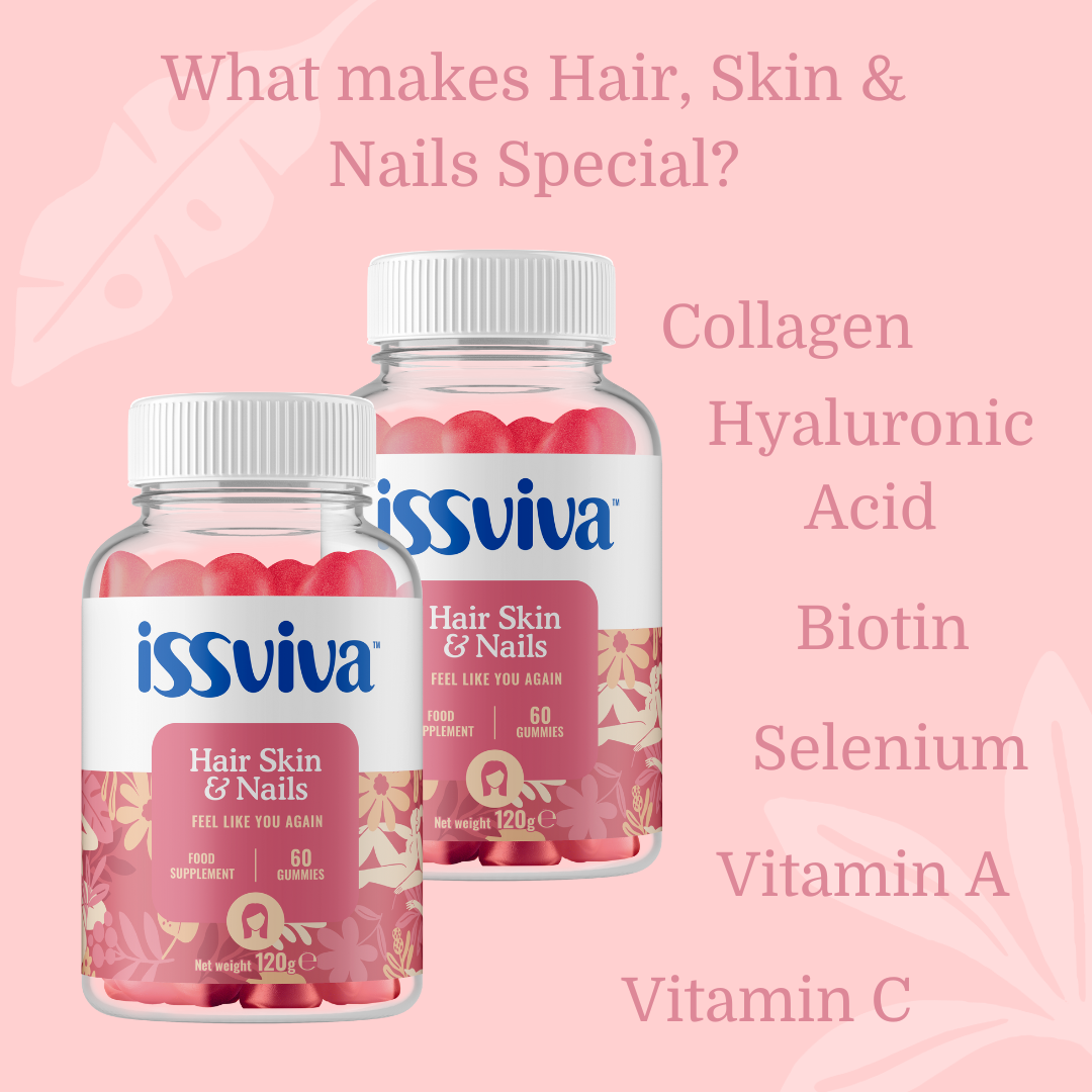 Issviva Hair Skin & Nails Food Supplement Twin Pack